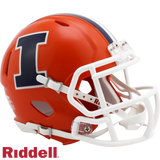 Illinois Fighting Illini Helmet Riddell Replica Mini Speed Style