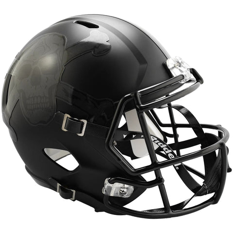 Army Black Knights Helmet Riddell Replica Mini Speed Style Skull and Crossbones