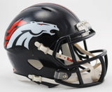 Denver Broncos Helmet Riddell Replica Mini Speed Style 1997 2023 Throwback