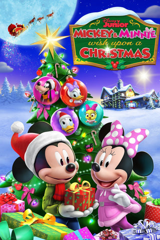 Mickey and Minnie Wish Upon a Christmas Style B Movie Poster 11 x 17 inch