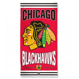 Chicago Blackhawks Towel 30x60 Beach Style - Special Order