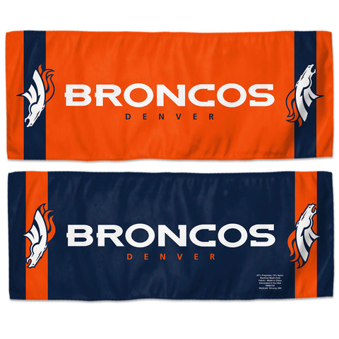 Denver Broncos Cooling Towel 12x30 - Special Order
