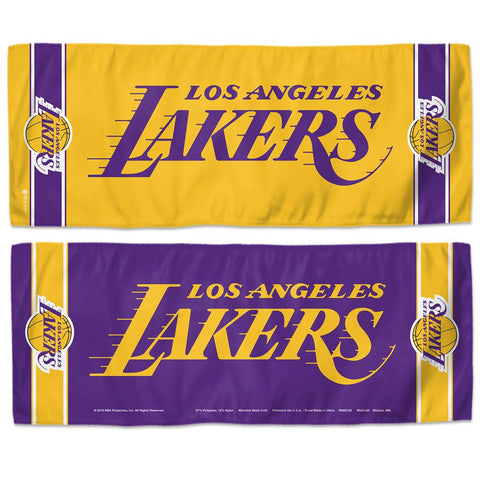 Los Angeles Lakers Cooling Towel 12x30 - Special Order