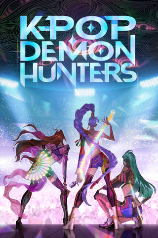KPop Demon Hunters Style A Movie Poster 11 x 17 inch