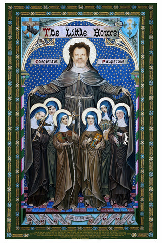 The Little Hours Style B Movie Poster 11 x 17 inch