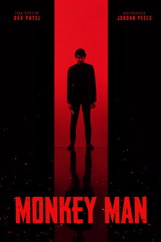 Monkey Man Style C Movie Poster 27 x 40 inch