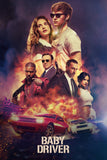 Baby Driver Style D Movie Poster 11 x 17 inch