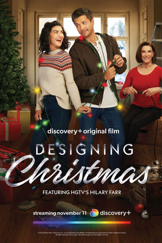 Designing Christmas Style B Movie Poster 11 x 17 inch