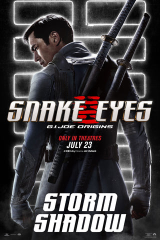 Snake Eyes: G.I. Joe Origins Style E Movie Poster 11 x 17 inch