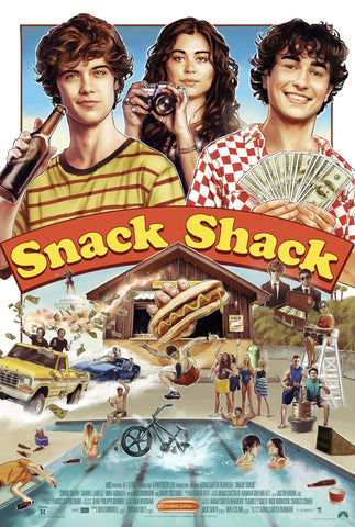 Snack Shack Style A Movie Poster 27 x 40 inch