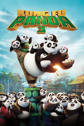 Kung Fu Panda 3 Style E Movie Poster 11 x 17 inch