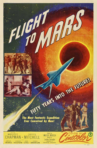 Flight to Mars 11 x 17 Movie Poster - Style C