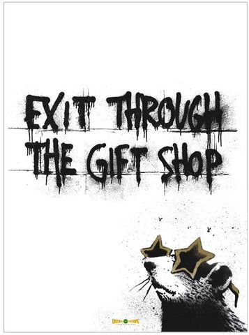 Exit Through the Gift Shop 11 x 17 Movie Poster - Style B
