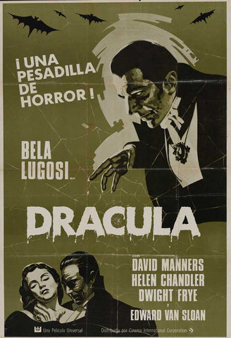 Dracula 27 x 40 Movie Poster - Spanish Style B