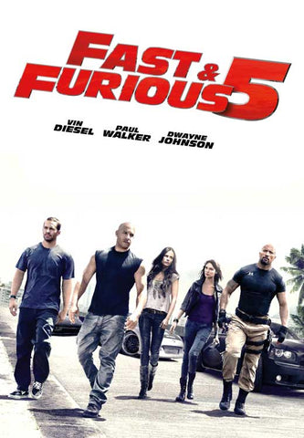 Fast Five 11 x 17 Movie Poster - UK Style C