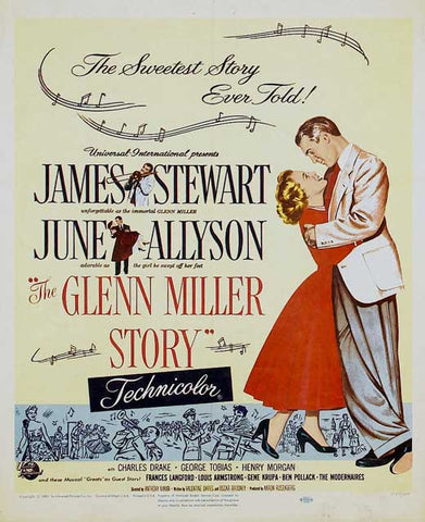 The Glenn Miller Story 11 x 17 Movie Poster - Style E