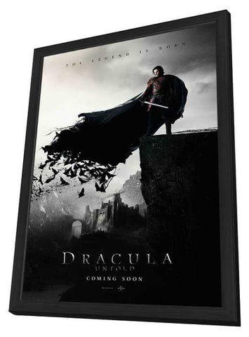 Dracula Untold 24 x 36 Movie Poster - Style A - in Deluxe Aluminum Frame