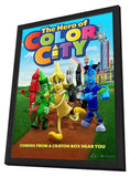 The Hero of Color City 11 x 17 Movie Poster - Style A - in Deluxe Aluminum Frame
