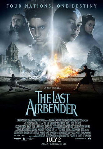 The Last Airbender 11 x 17 Movie Poster - Style P