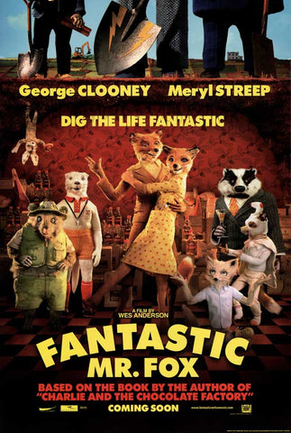 Fantastic Mr. Fox 27 x 40 Movie Poster - Style A