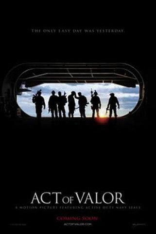 Act of Valor Movie Poster Print