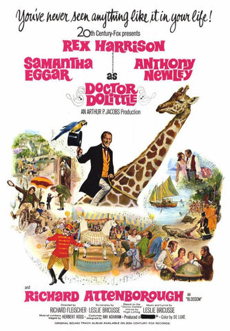 Doctor Dolittle 11 x 17 Movie Poster - Style B