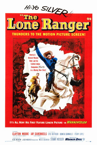 The Lone Ranger 27 x 40 Movie Poster - Style A