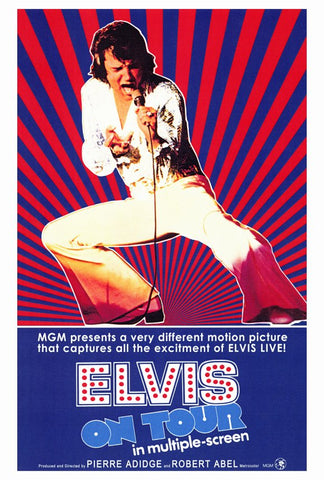 Elvis On Tour 27 x 40 Movie Poster - Style A