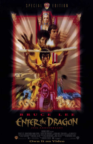 Enter the Dragon 27 x 40 Movie Poster - Style B