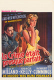 Dial M For Murder 27 x 40 Movie Poster - Belgian Style A