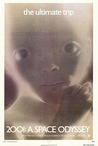 2001: A Space Odyssey 27 x 40 Movie Poster - Style C