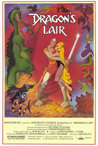 Dragon's Lair 27 x 40 Movie Poster - Style A