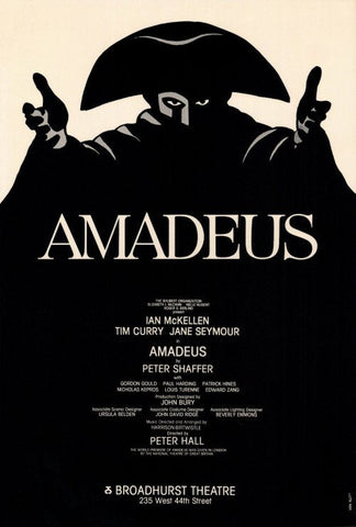 Amadeus (Broadway) 27 x 40 Movie Poster - Style A