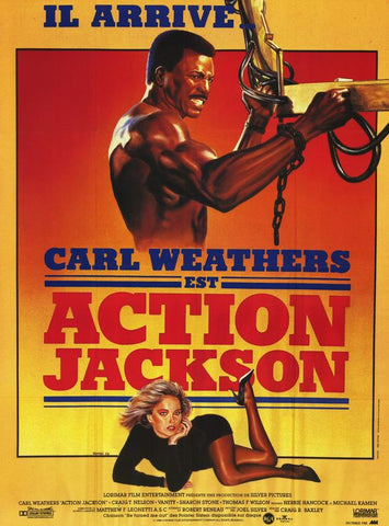 Action Jackson 27 x 40 Movie Poster - French Style A