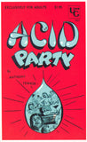 Acid Party 11 x 17 Retro Book Cover Poster