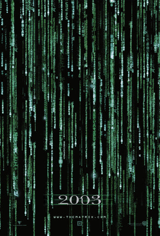 The Matrix Reloaded 27 x 40 Movie Poster - Style C