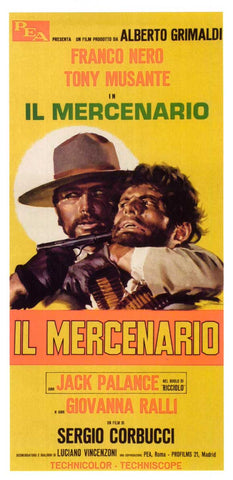 The Mercenary 13 x 28 Movie Poster - Italian Style A