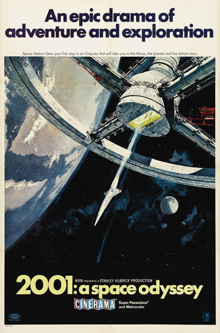 2001: A Space Odyssey 27 x 40 Movie Poster - Style I