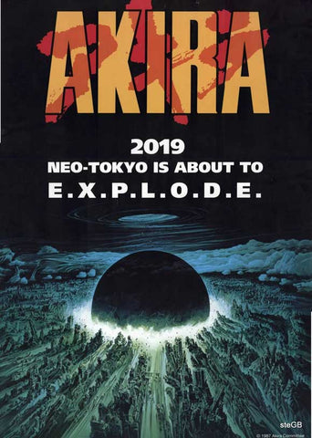 Akira 11 x 17 Movie Poster - Style E