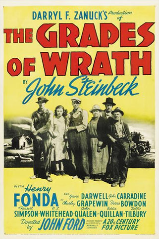 The Grapes of Wrath 11 x 17 Movie Poster - Style D