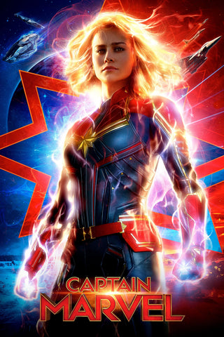 Captain Marvel Style A Movie Poster 27 x 40 inch