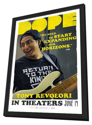 Dope 24 x 36 Movie Poster - Style G - in Deluxe Aluminum Frame