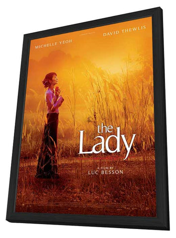 The Lady 11 x 17 Movie Poster - Style B - in Deluxe Aluminum Frame