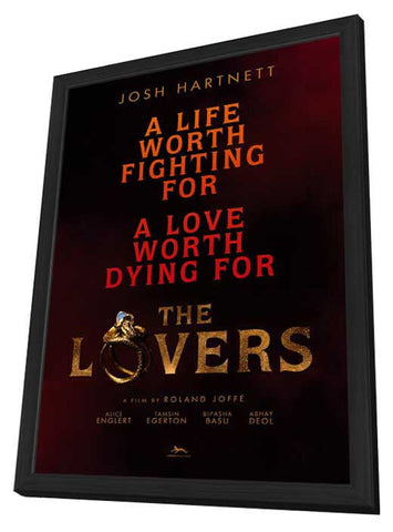 The Lovers 11 x 17 Movie Poster - Style B - in Deluxe Aluminum Frame