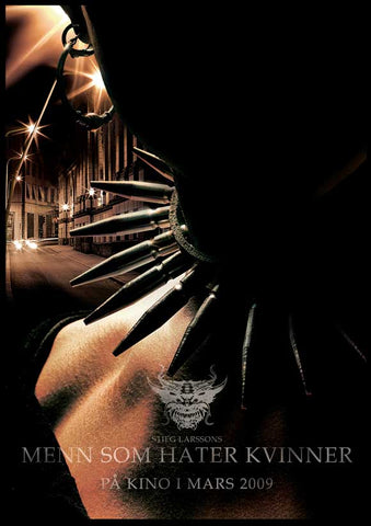 The Girl with the Dragon Tattoo 27 x 40 Movie Poster - Norwegian Style A