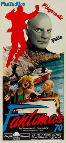 Fantomas 14 x 36 Movie Poster - Insert Style B