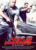Fast Five 11 x 17 Movie Poster - Style F