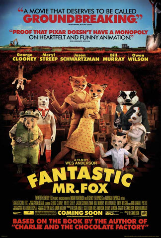 Fantastic Mr. Fox 27 x 40 Movie Poster - Style B