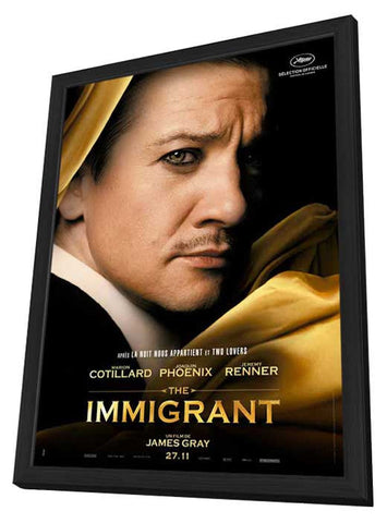 The Immigrant 24 x 36 Movie Poster - French Style B - in Deluxe Aluminum Frame