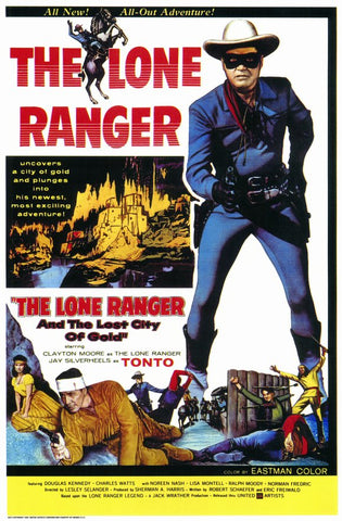 The Lone Ranger and the Lost City of Gold 11 x 17 Movie Poster - Style A